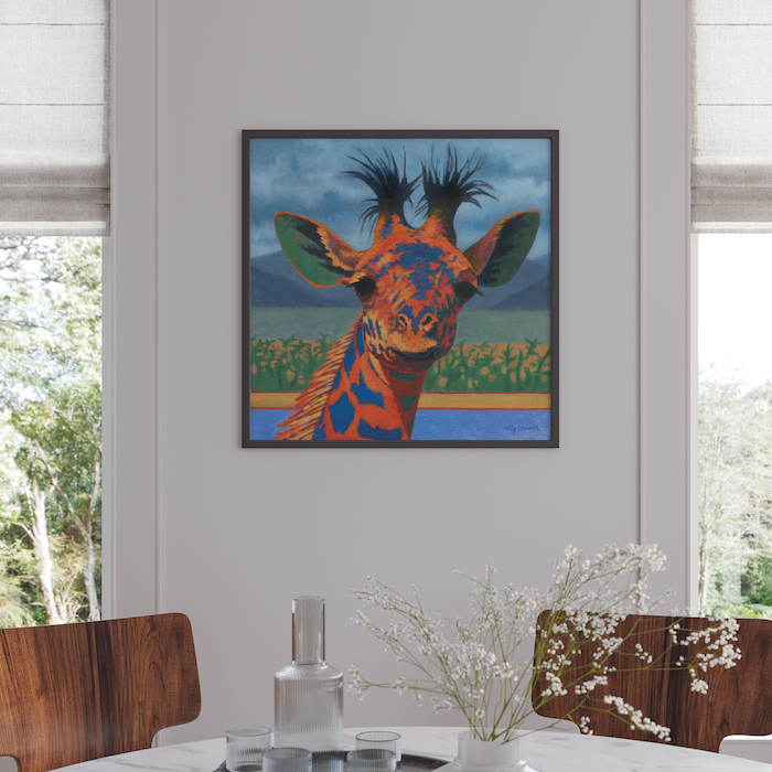 Giraffe Art | Giraffe Paintings | Giraffe Wall Art | Paintings of a Giraffe | Giraffe Painting