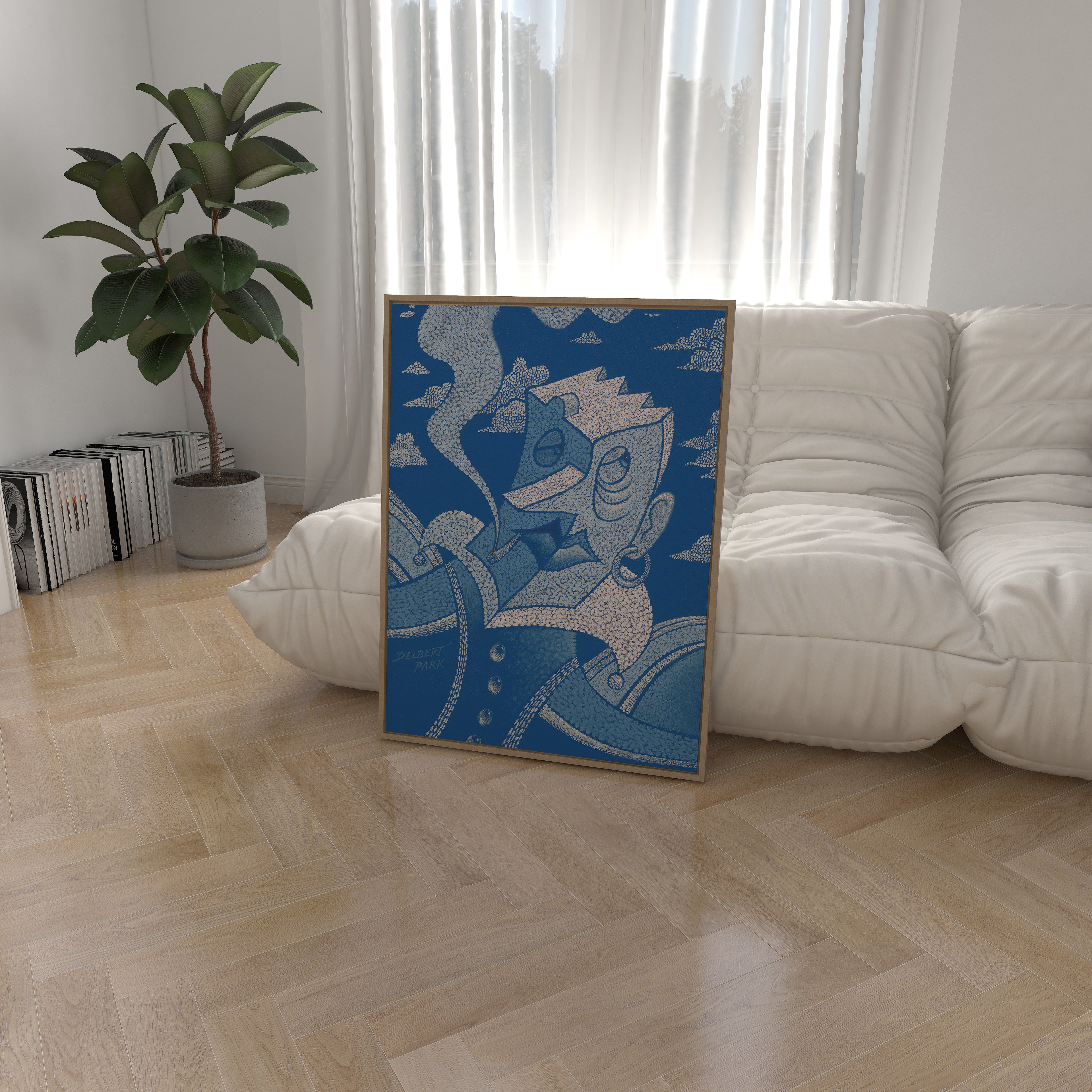 Smoking Painting | Smoker Painting | Smoking Art | Smoker Art | Woman Smoking Art
