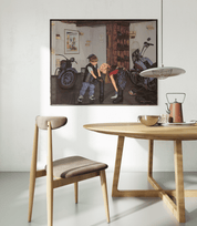 Harley Davidson Painting | Harley Davidson Artwork | Harley Davidson Wall Art | Harley Gifts