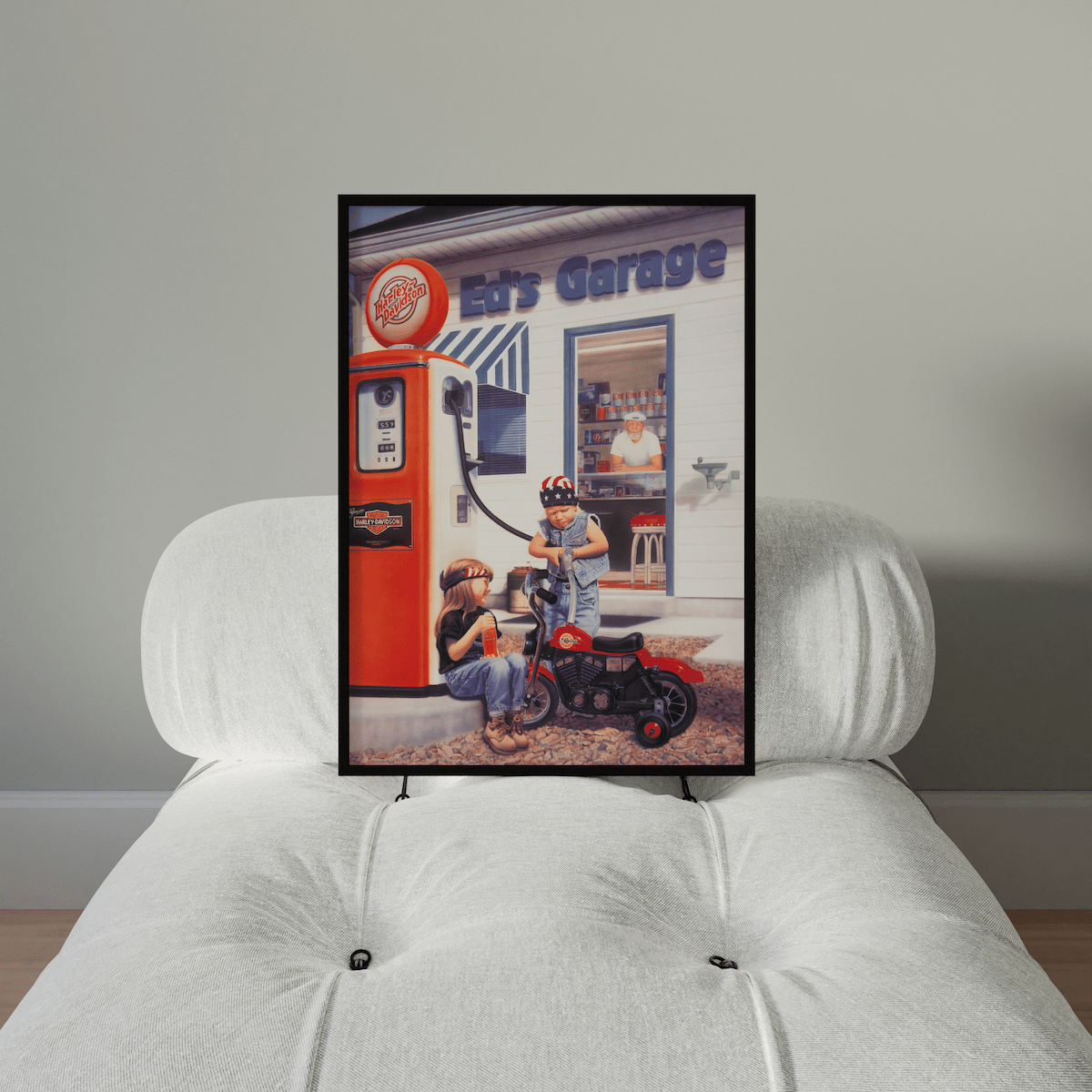Harley Davidson Wall Art | Harley Davidson Painting | Harley Davidson Art | Harley Davidson Gifts
