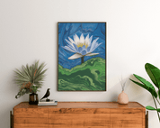 Lotus Flower Art | Lotus Artwork | Lotus Art | Lotus Painting | Abstract Lotus Painting