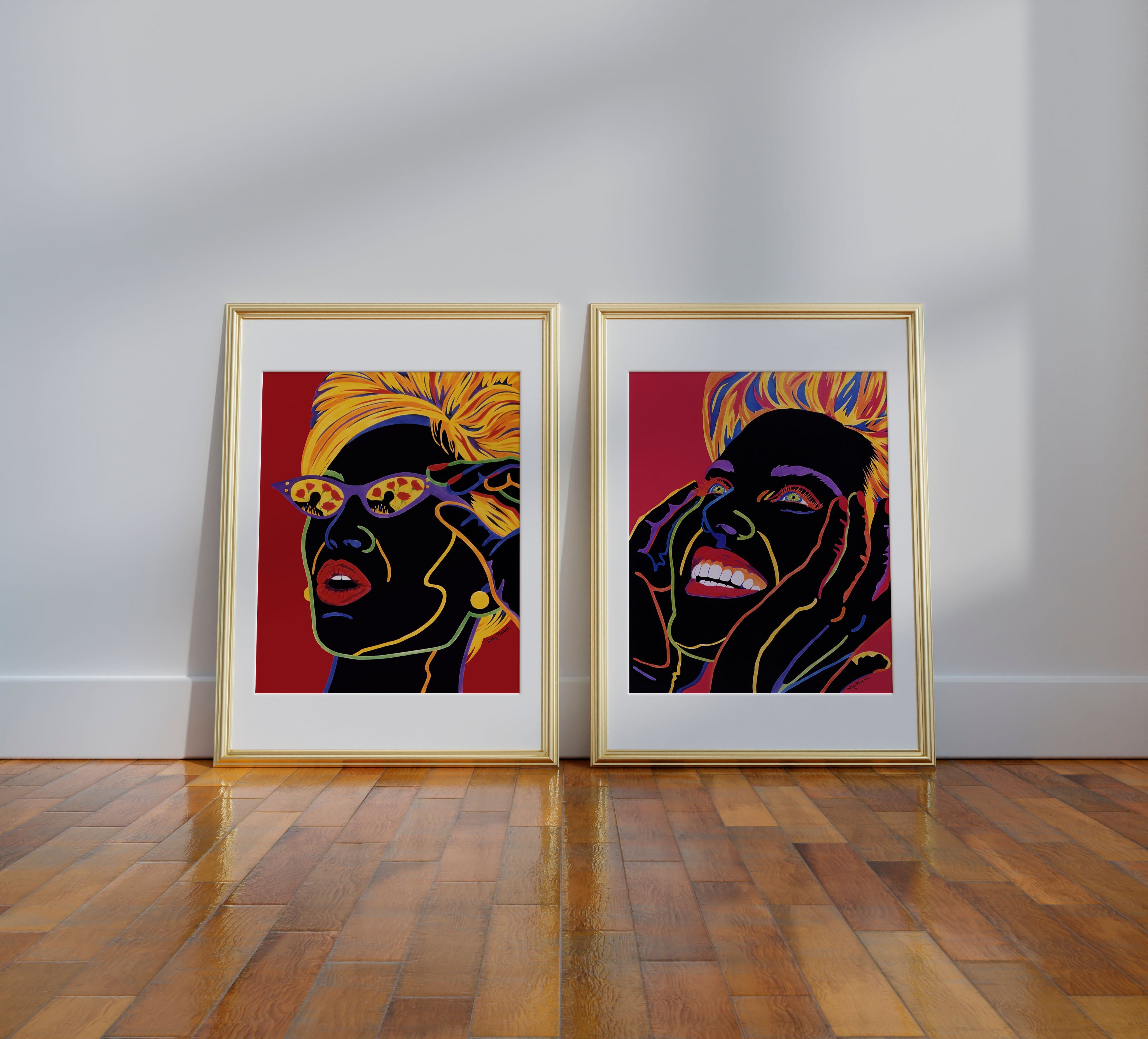 Women Art | Wall Art for Women | Strong Woman Art | Smile Art | Woman Wall Art