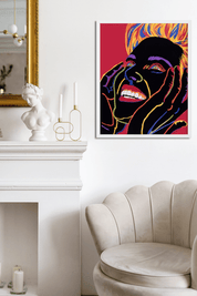 Wall Art for Women | Bubbly Art | Woman Wall Art | Strong Woman Art | Smile Art