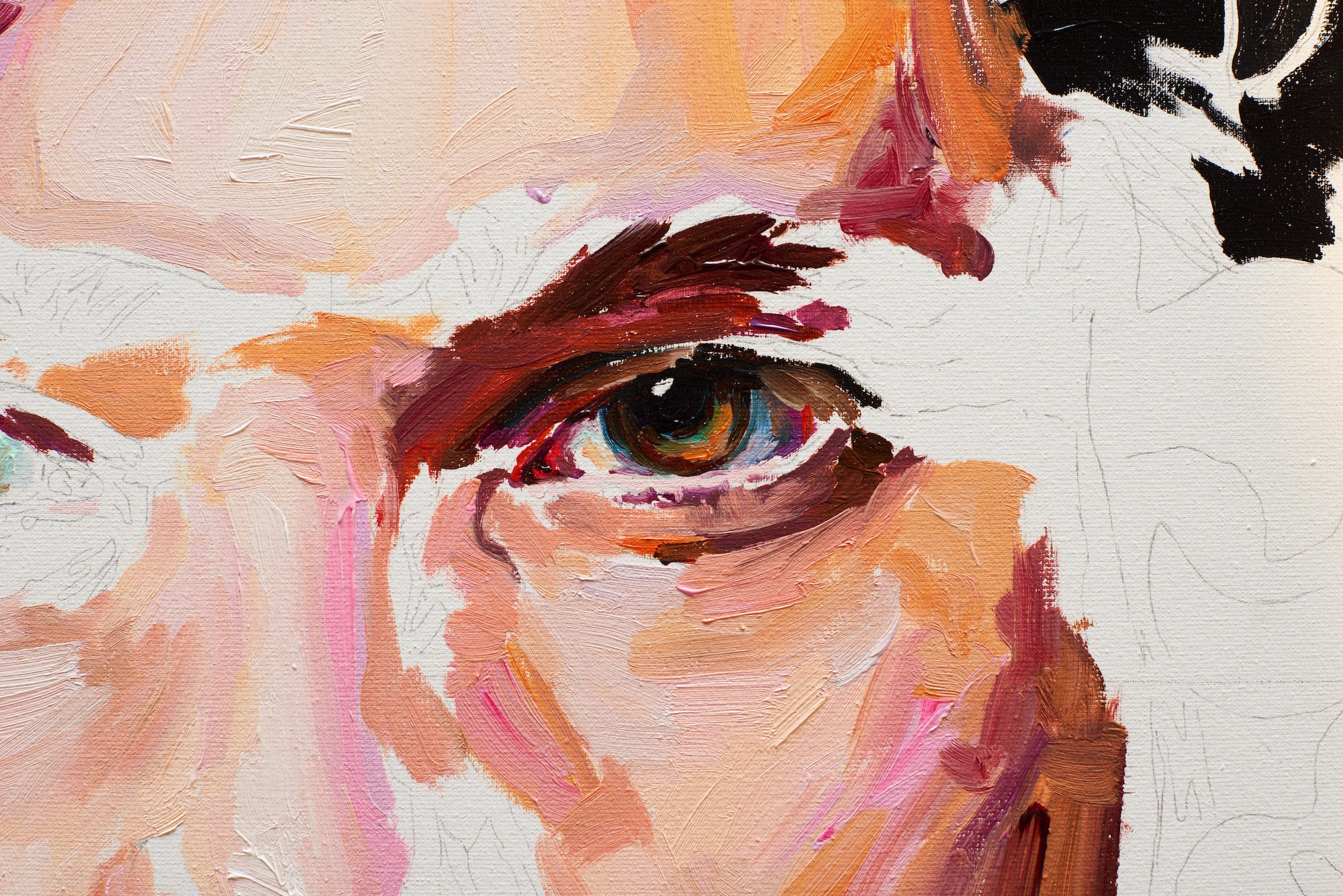 SMALL BUSINESS ART/ Acrylic Aesthetic Painting