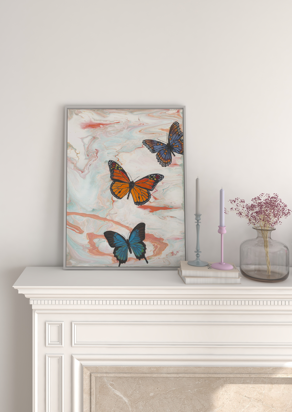  Butterfly Prints Framed