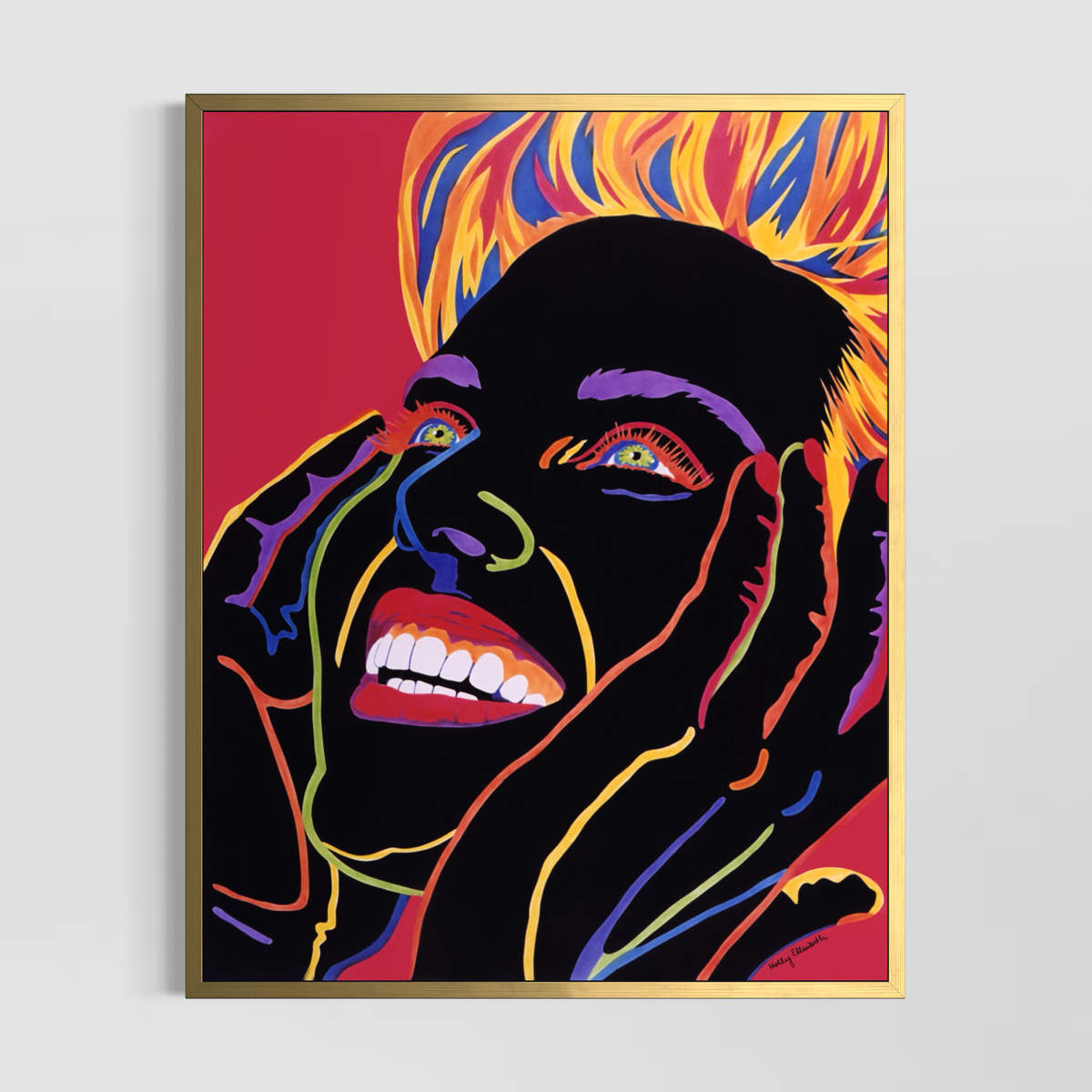 Colors of Laughter Gold