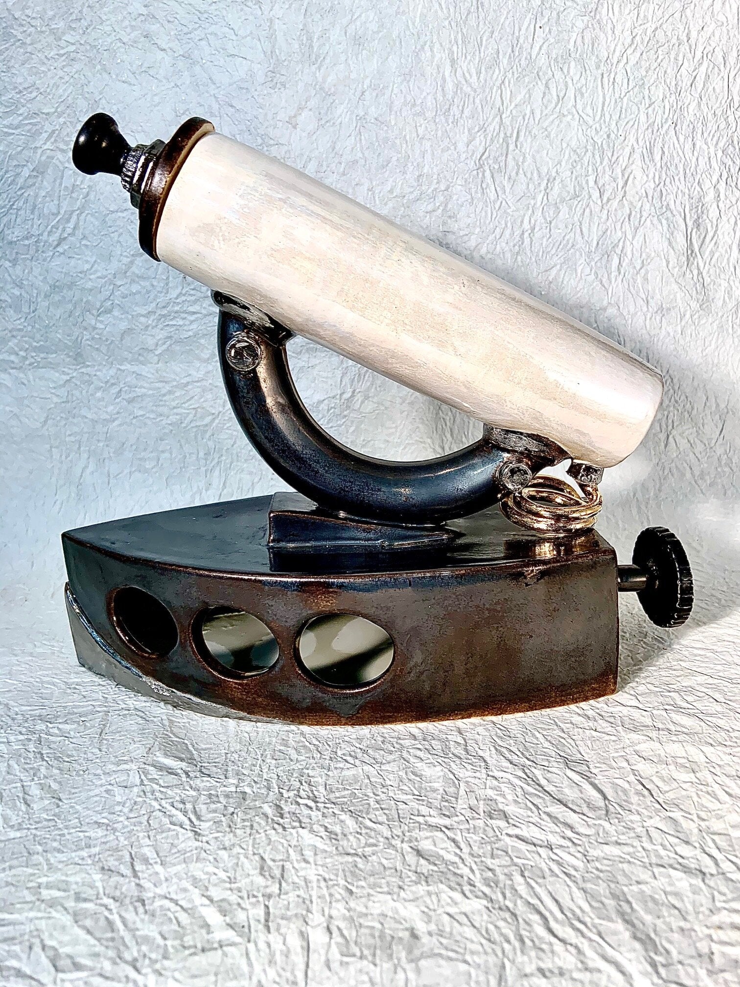 Deco Iron Teapot