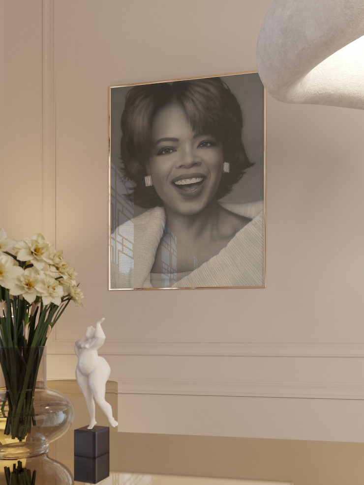 Oprah Winfrey Painting | Oprah Poster | Oprah Winfrey Art | Oprah Art | Oprah Painting