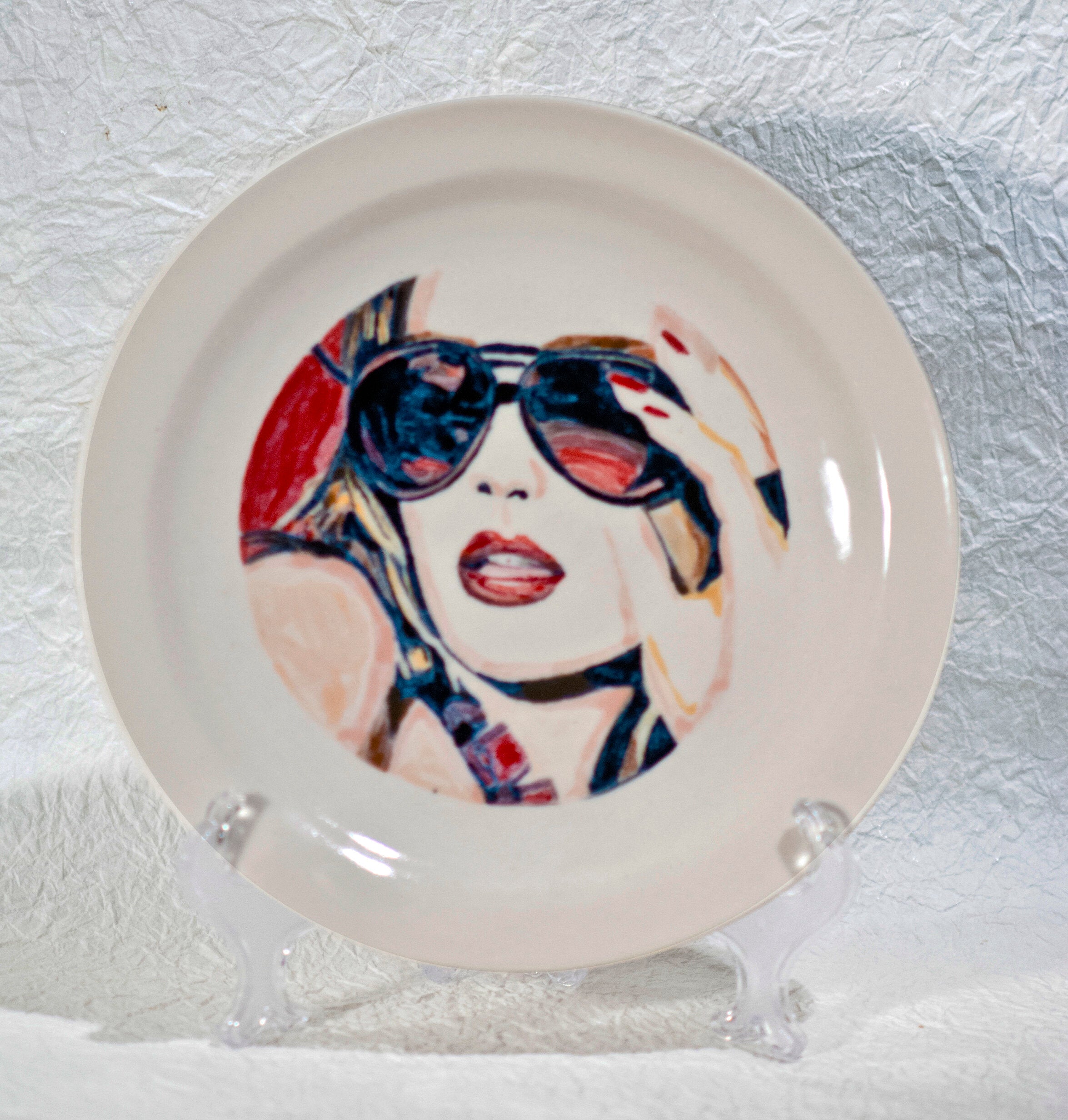 Rose Colored Glasses Fashion Plate