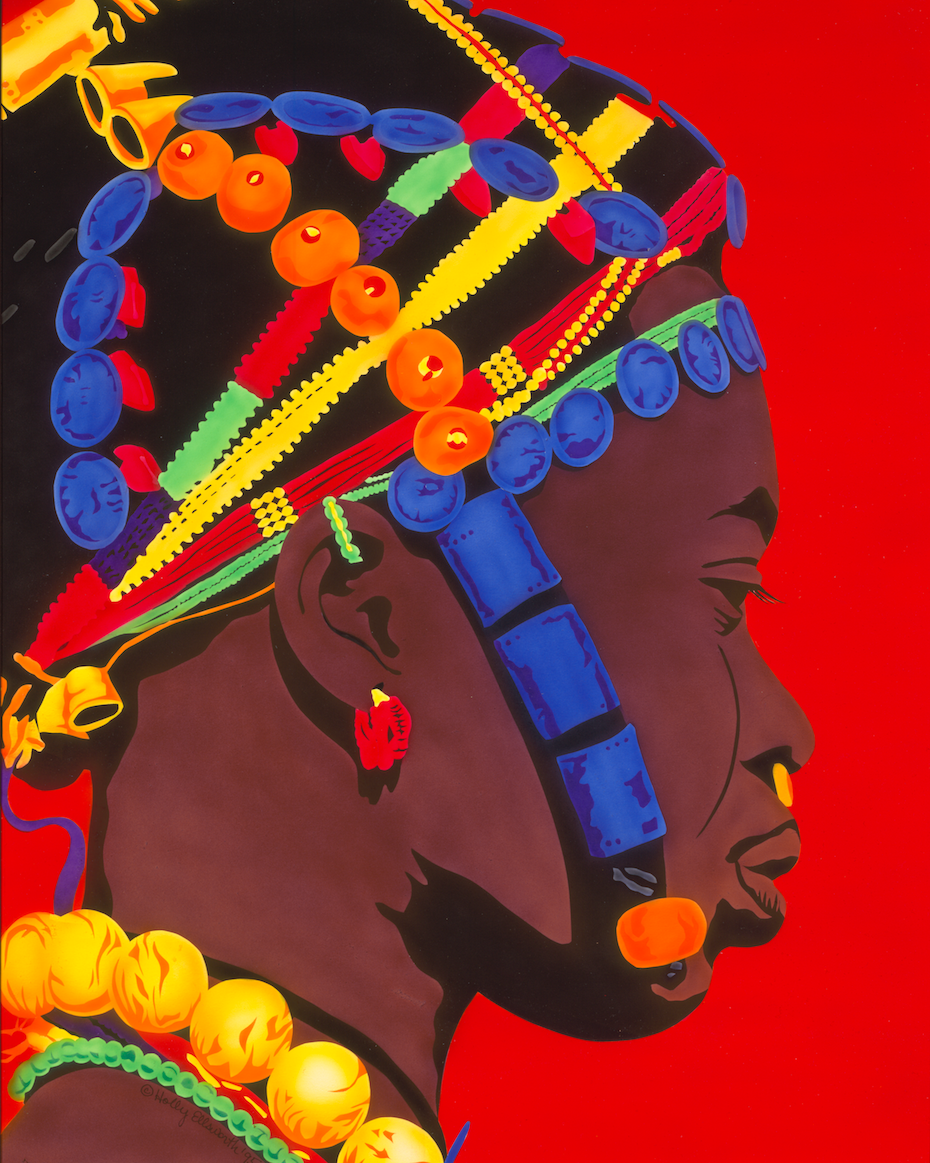 African Queen Art | Songhai Empire Art | Black Queen Painting | Songhai Art