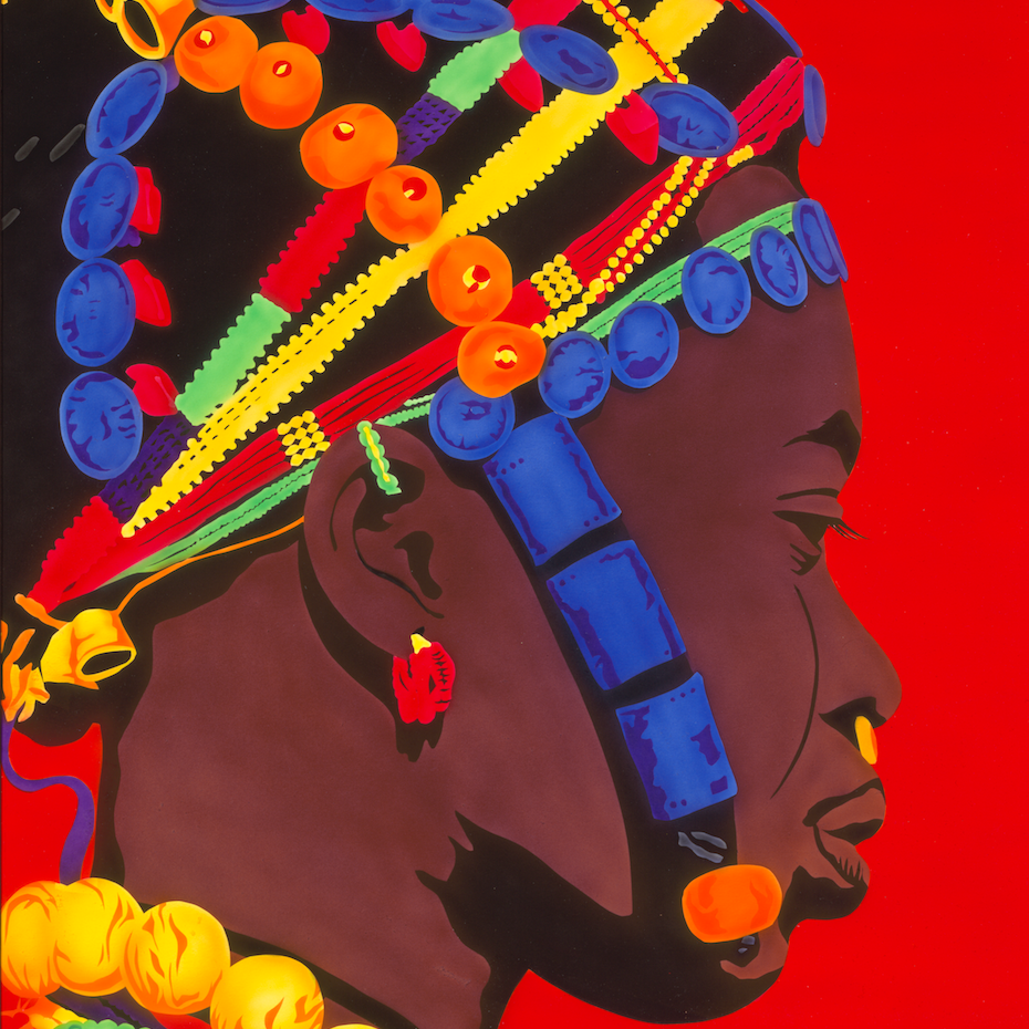 African Queen Art | Songhai Empire Art | Black Queen Painting | Songhai Art