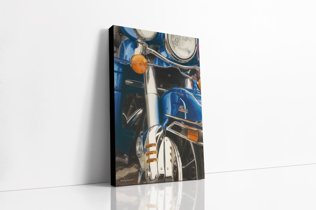 Harley Davidson Painting | Harley Davidson Wall Art | Harley Davidson Gifts | Harley Art