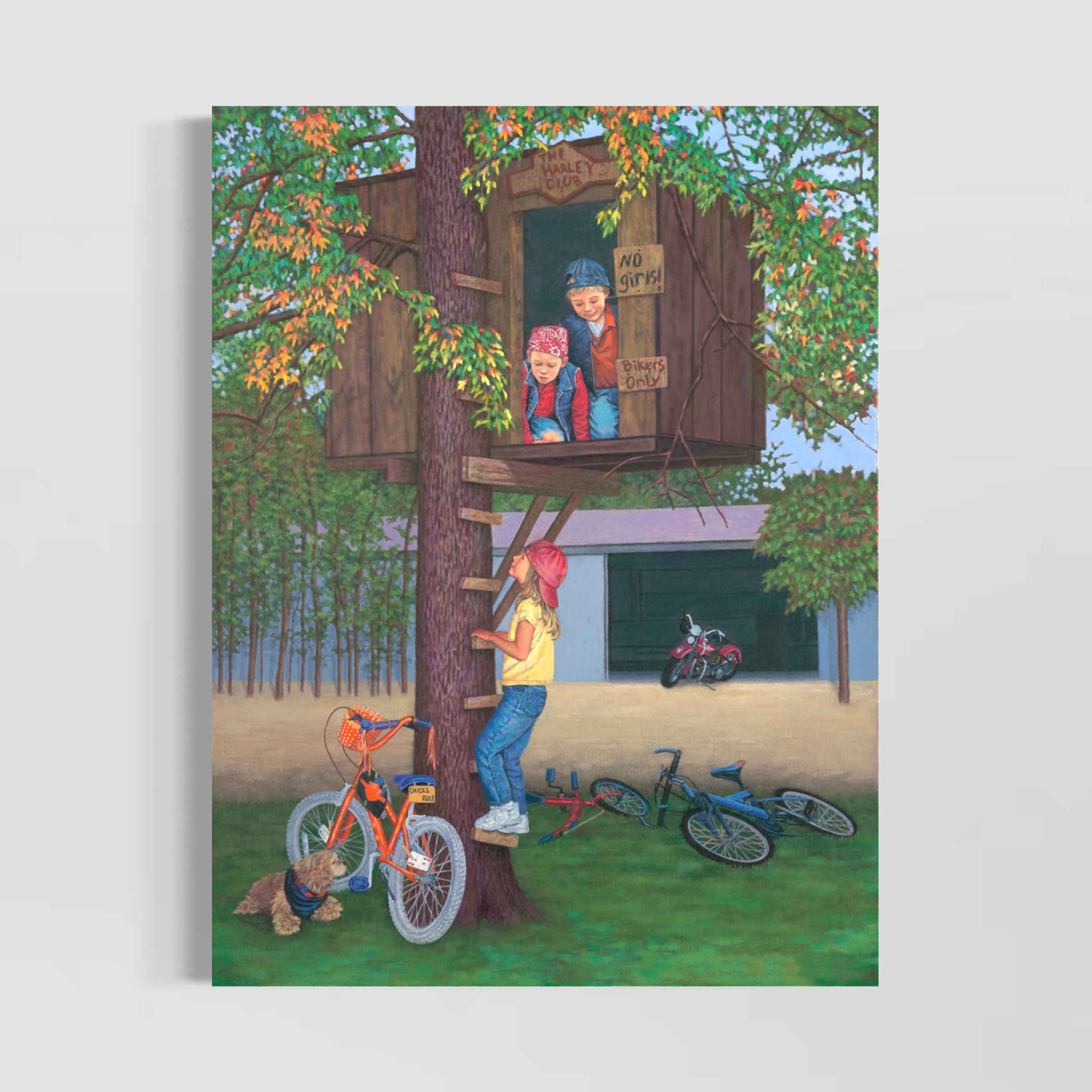 What Every Clubhouse Needs Unframed