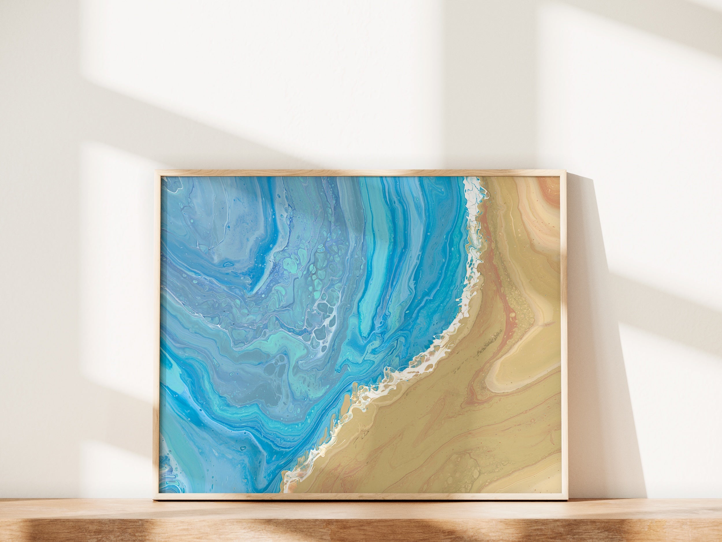 Coastal Art Prints | Coastal Wall Art | Ocean Paintings | Beach Print Art | Modern Beach Art