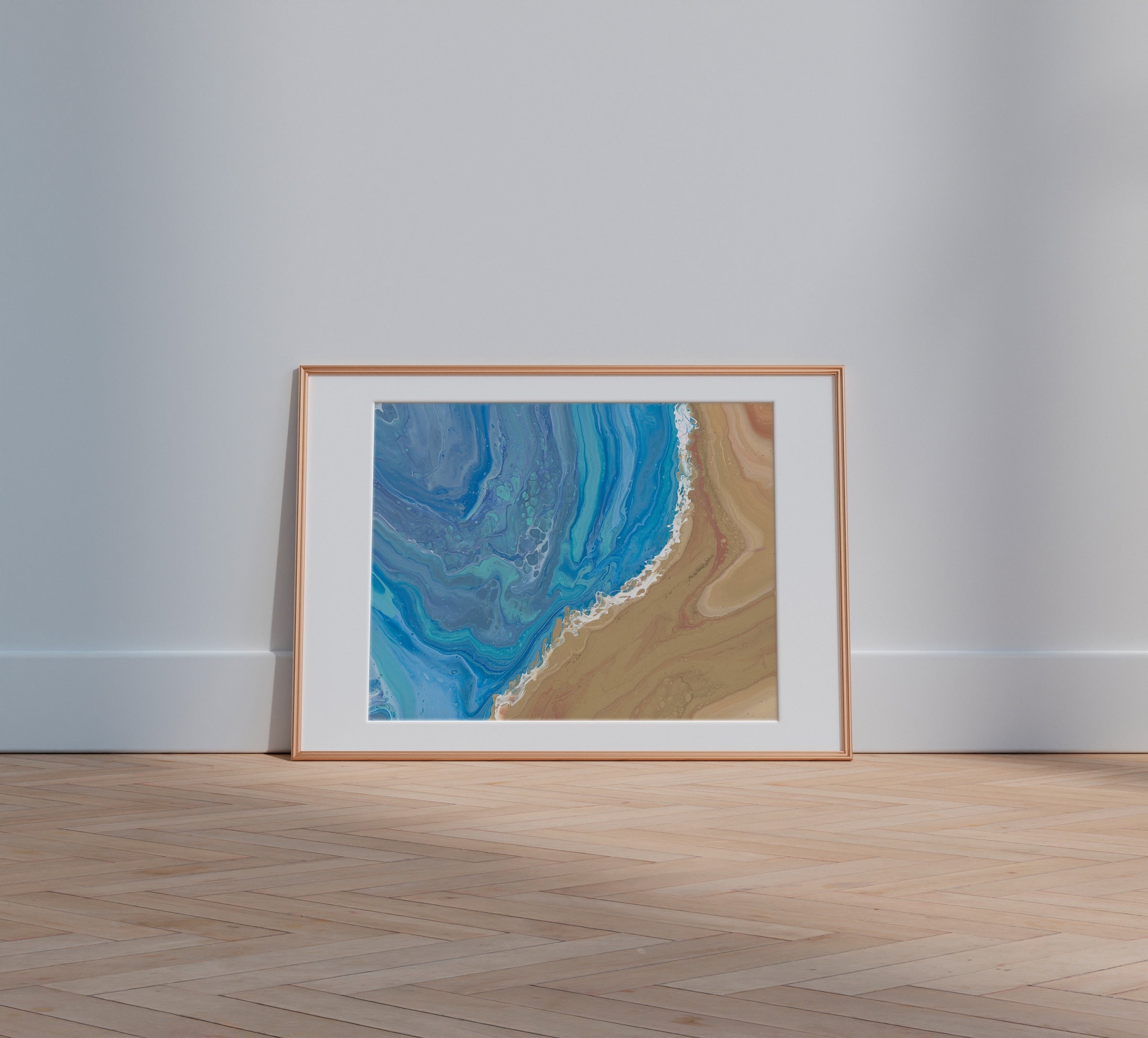 Coastal Wall Art | Ocean Paintings | Coastal Art Prints | Beach Print Art | Modern Beach Art