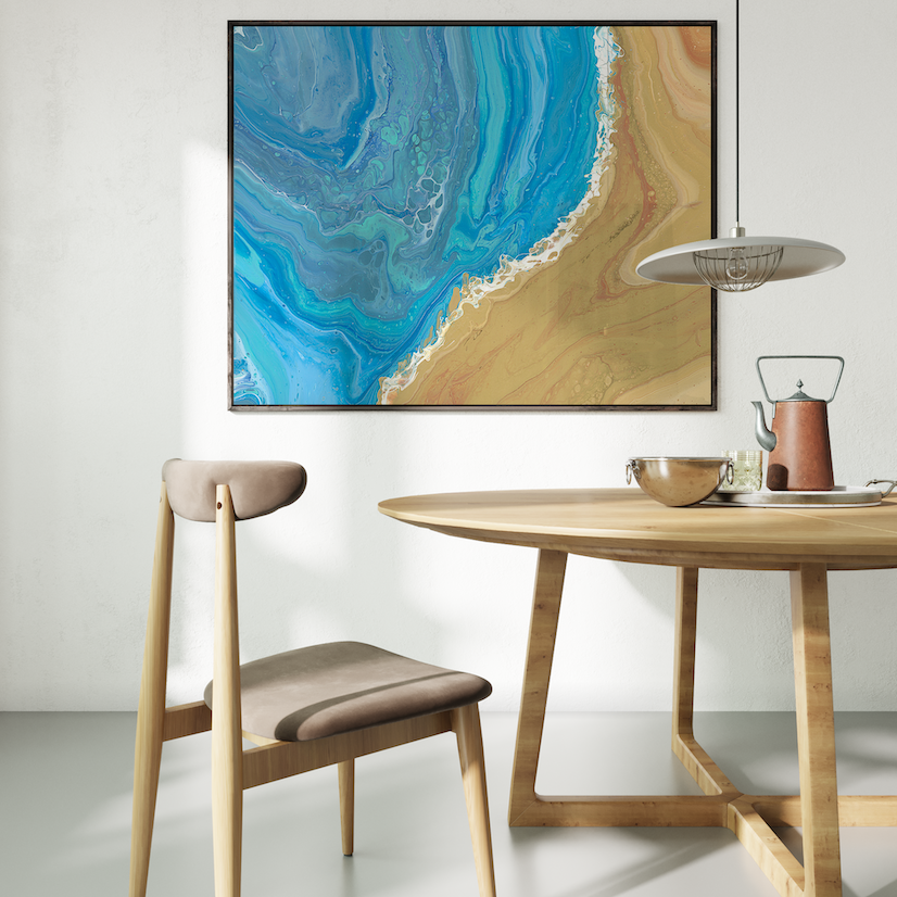 Coastal Wall Art | Coastal Art Prints | Modern Beach Art | Ocean Paintings | Beach Print Art