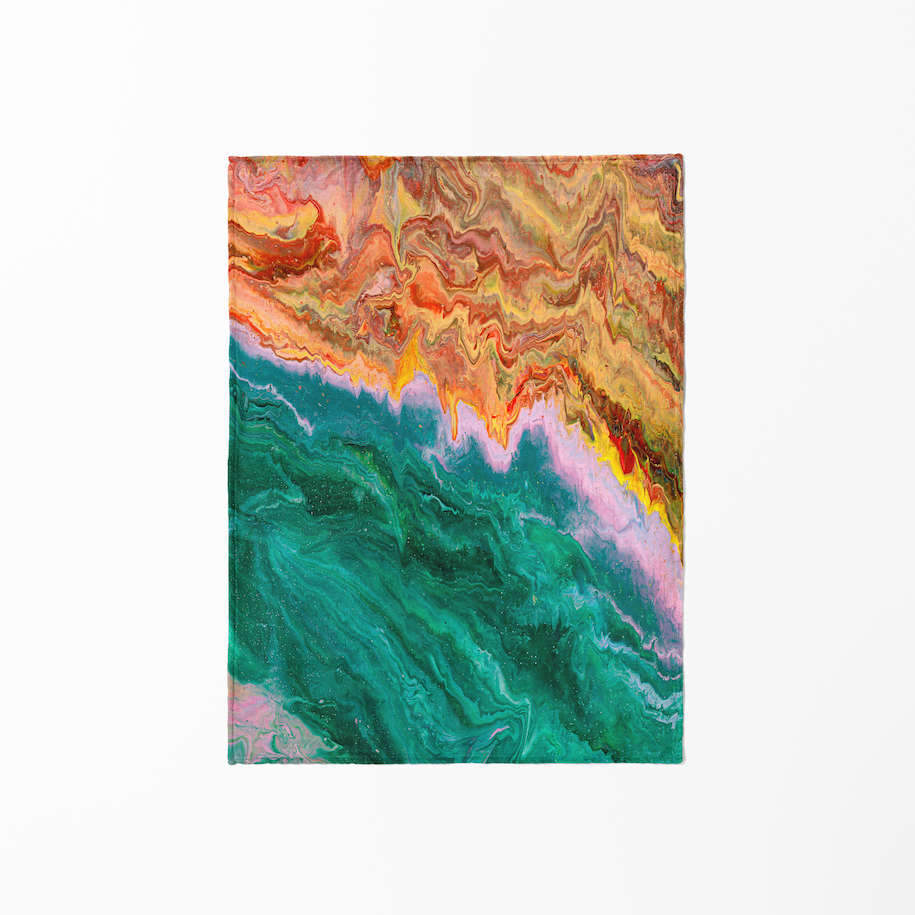 Northern Lights Fleece Blanket