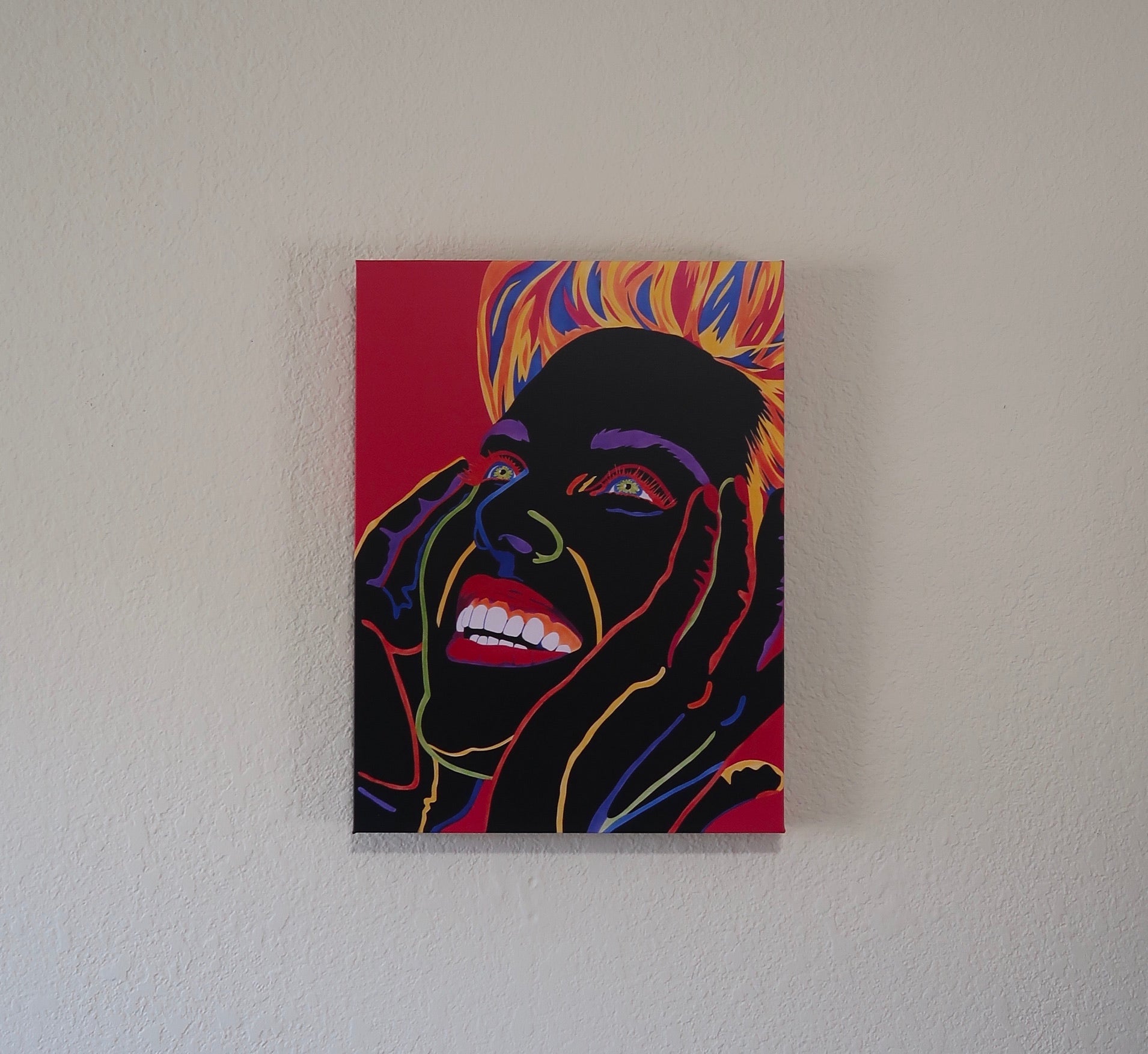 Strong Woman Art | Woman Wall Art | Women Art | Smile Art | Wall Art for Women