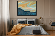 Calming Paintings | Calming Art | Organic Modern Wall Art | Cool Paintings | Swirl Art