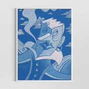 Count Le Blue White