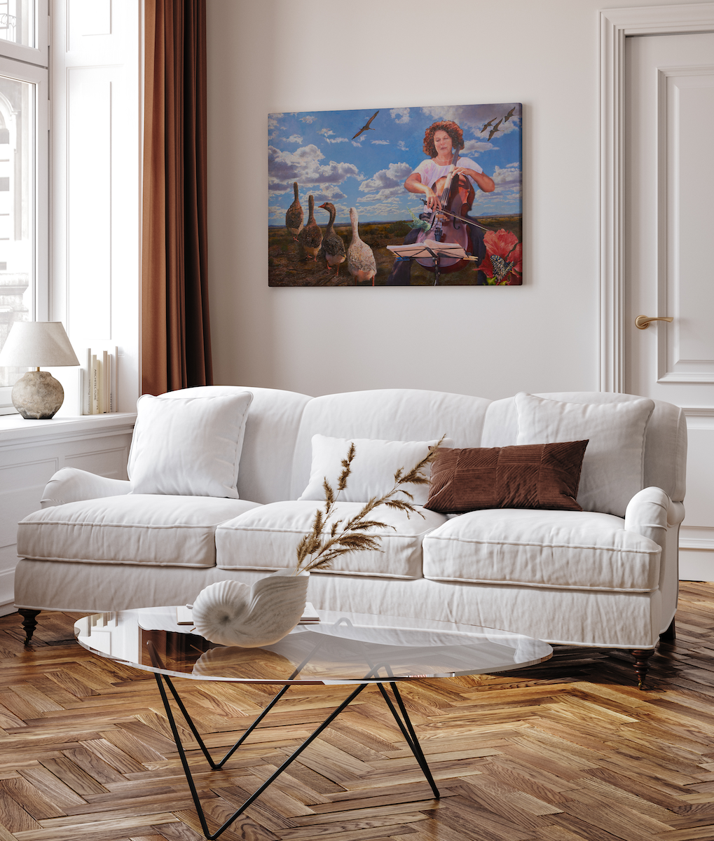 "Desert Dreams" on Canvas