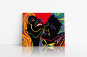 Electric Love on Canvas