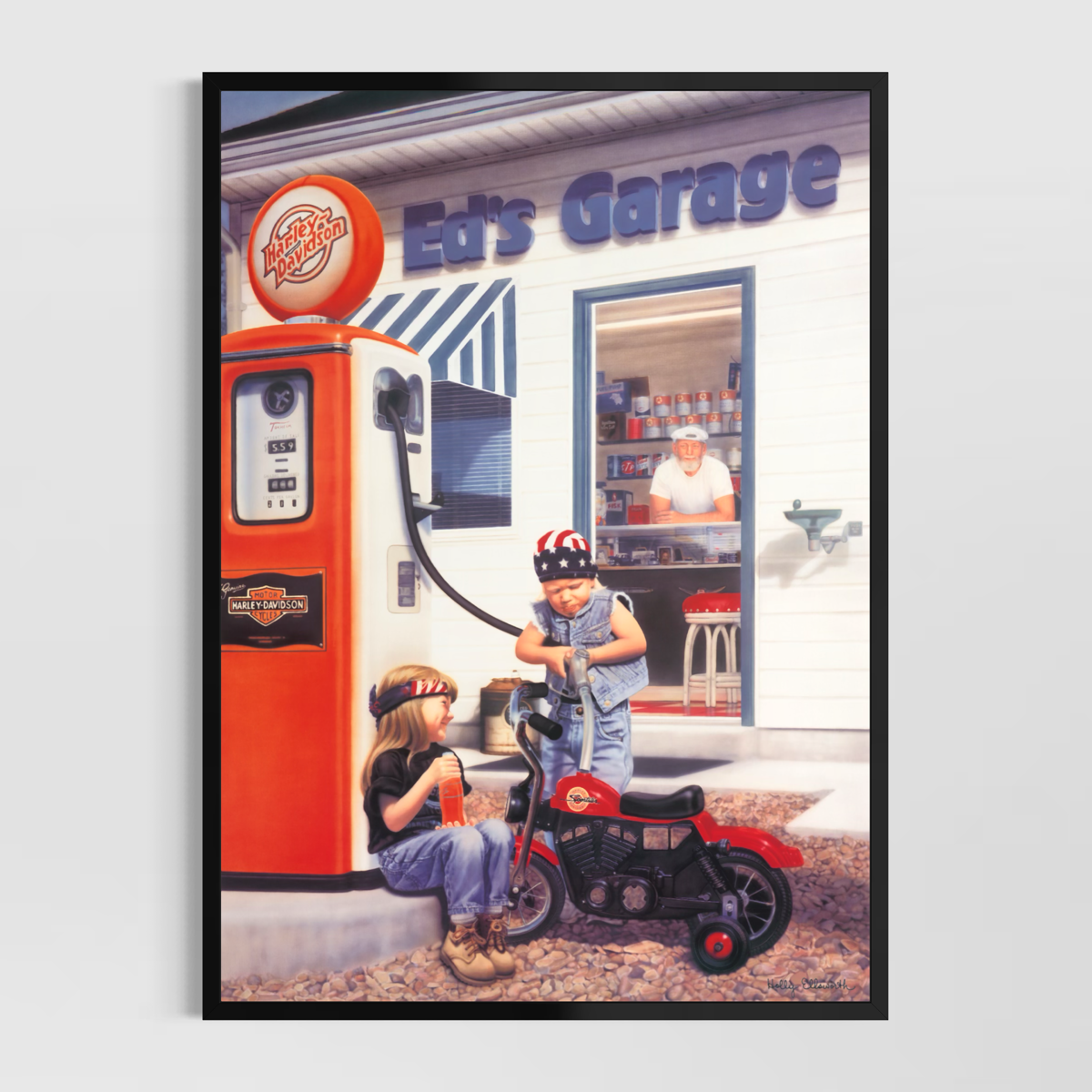 Fill 'er Up Black