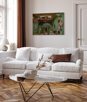 "Footsteps Foretold" on Canvas