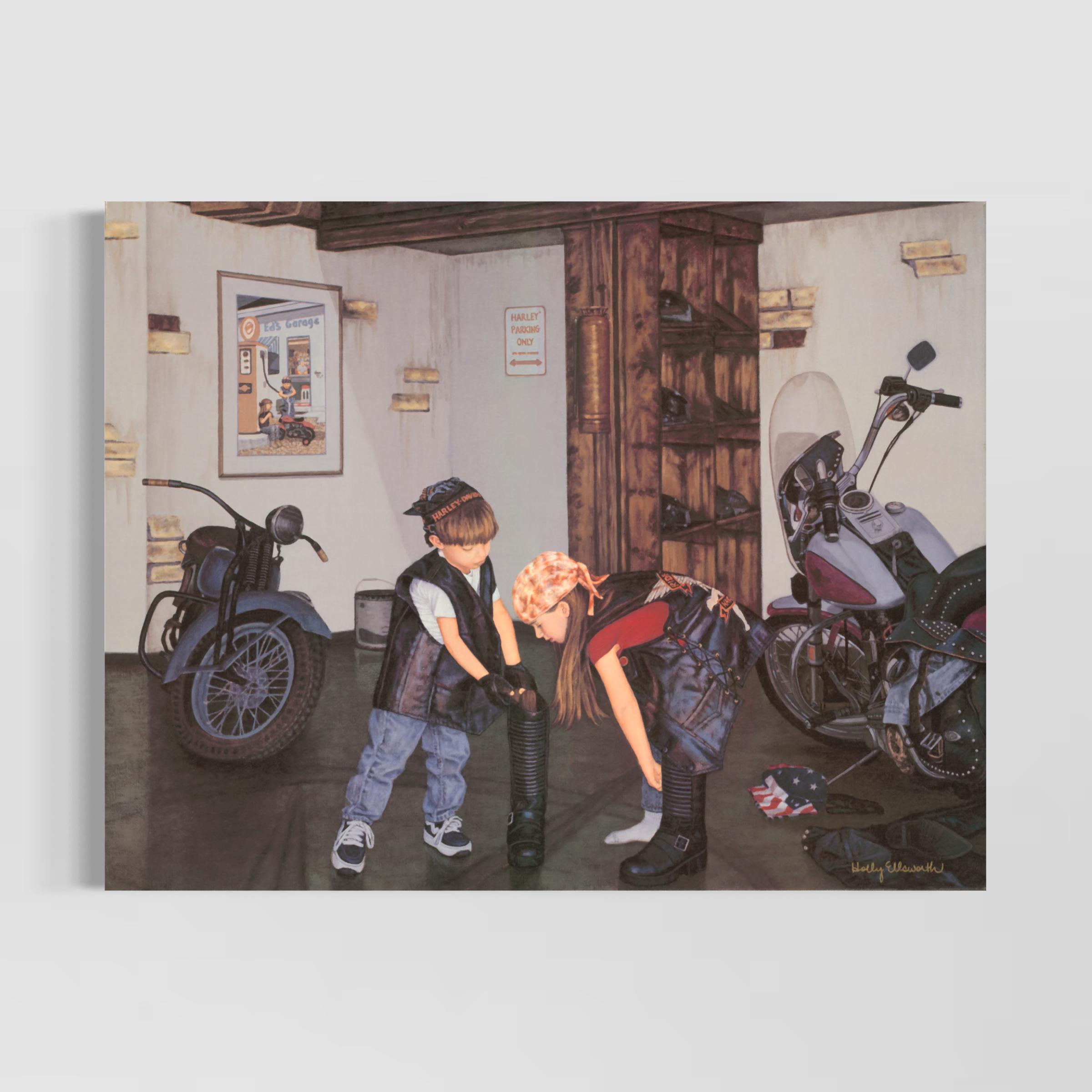Getting in Gear Unframed