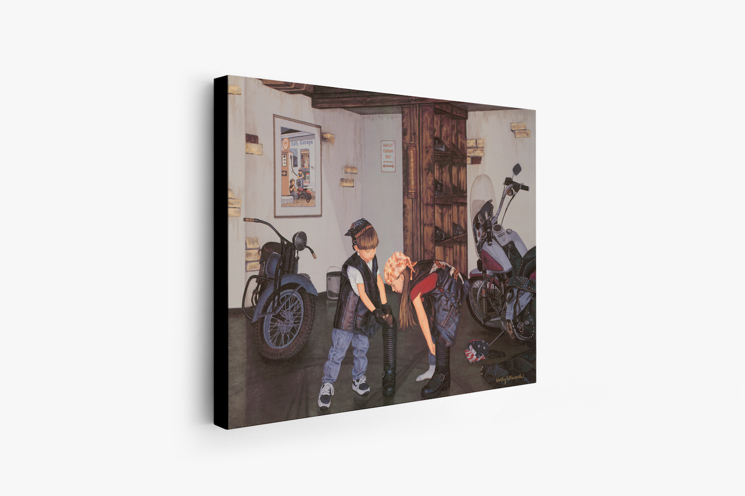 Harley Davidson Wall Art | Harley Art | Harley Davidson Art Prints | Harley Davidson Painting