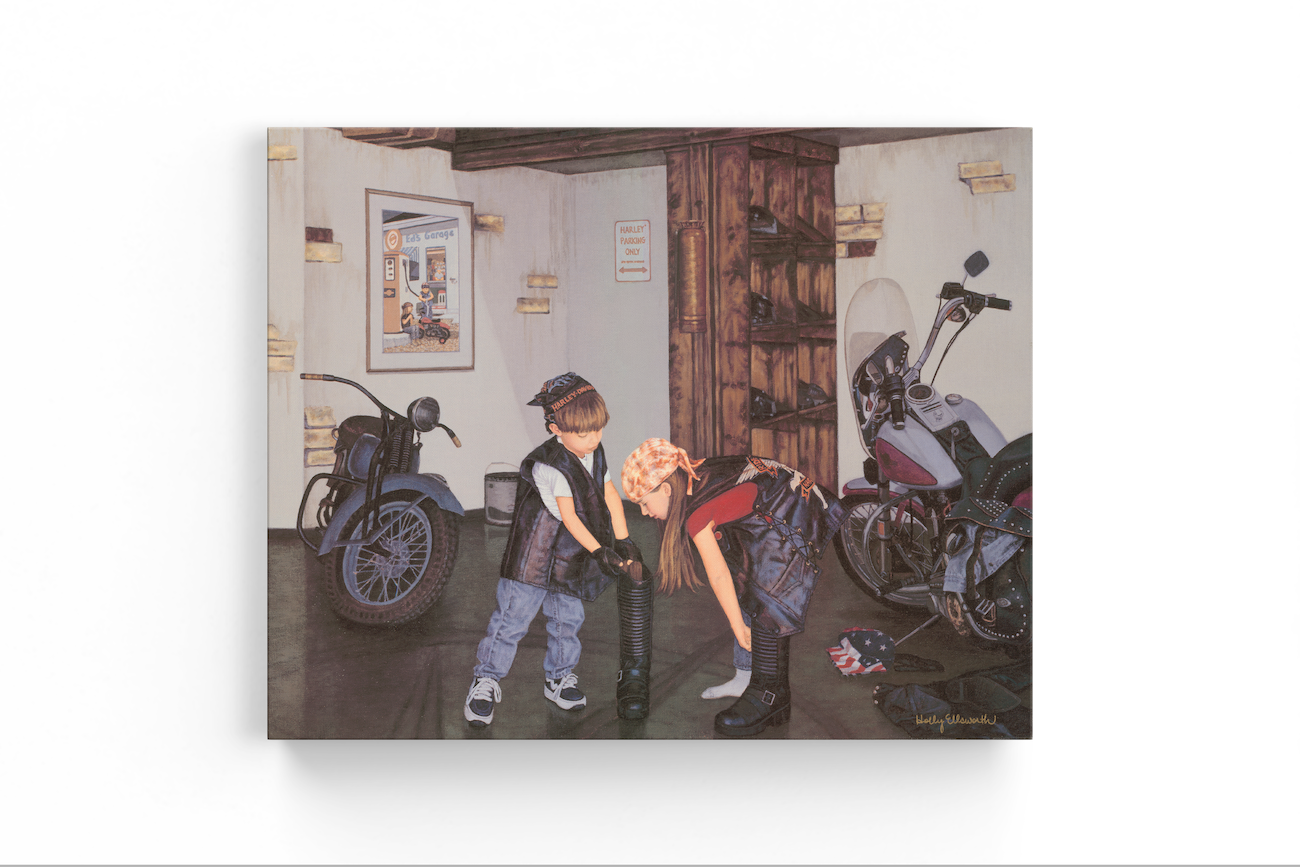 Harley Davidson Wall Art | Harley Davidson Painting | Harley Art | Harley Davidson Art Prints