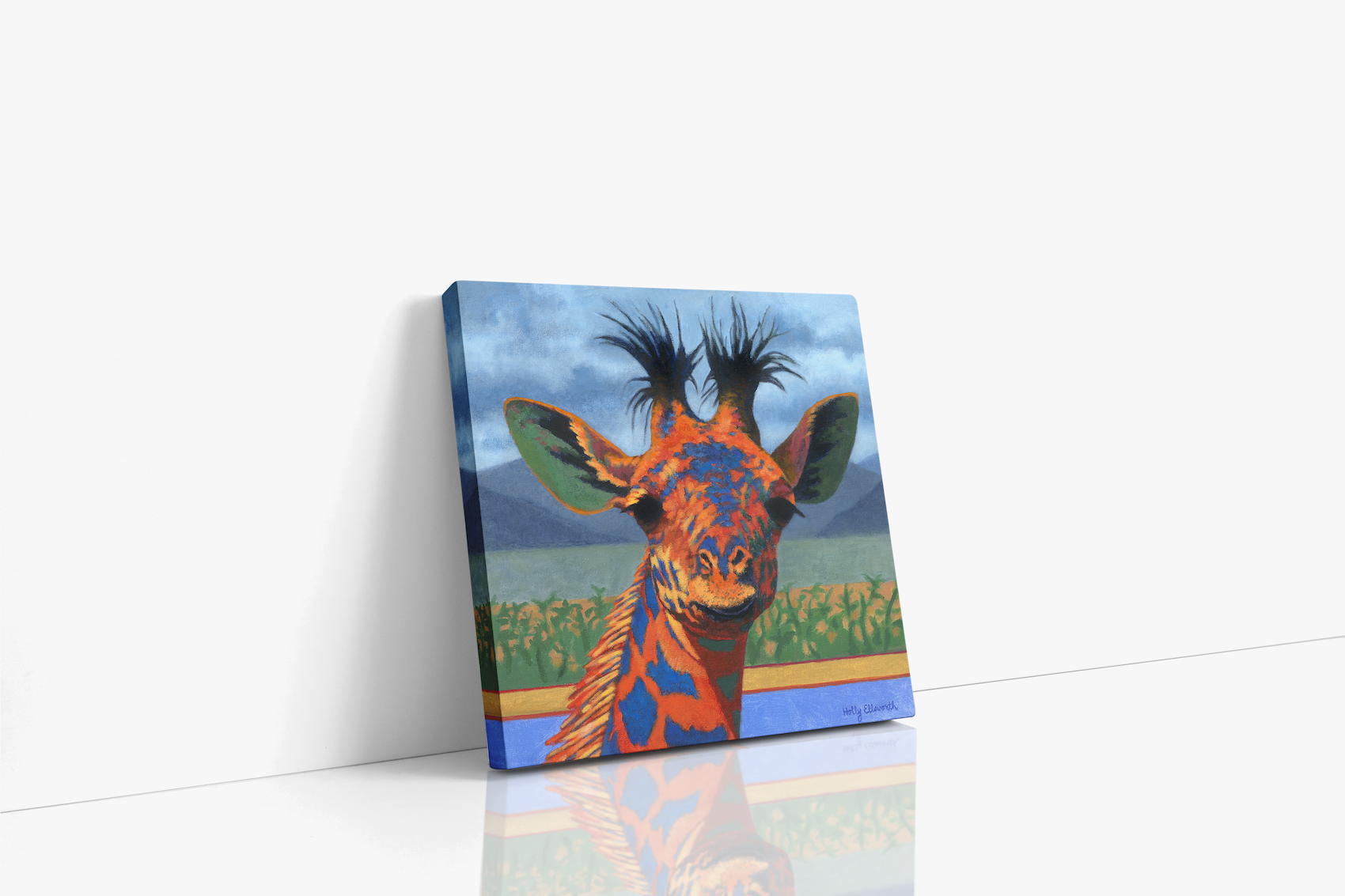 Giraffe Wall Art | Giraffe Paintings | Giraffe Art | Paintings of a Giraffe | Giraffe Painting