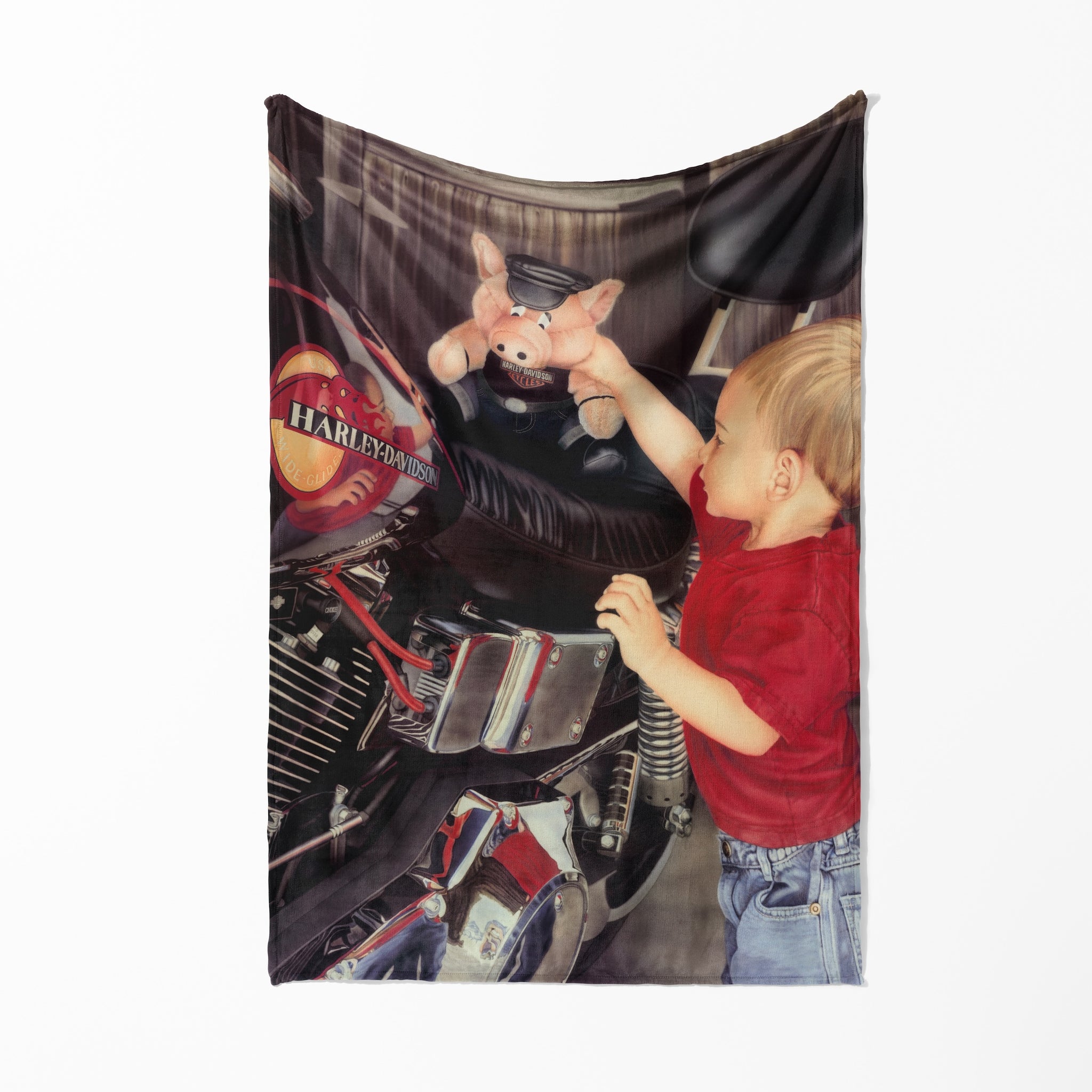 Harley Davidson Blanket | Harley Davidson Blankets | Harley Davidson Fleece Blanket