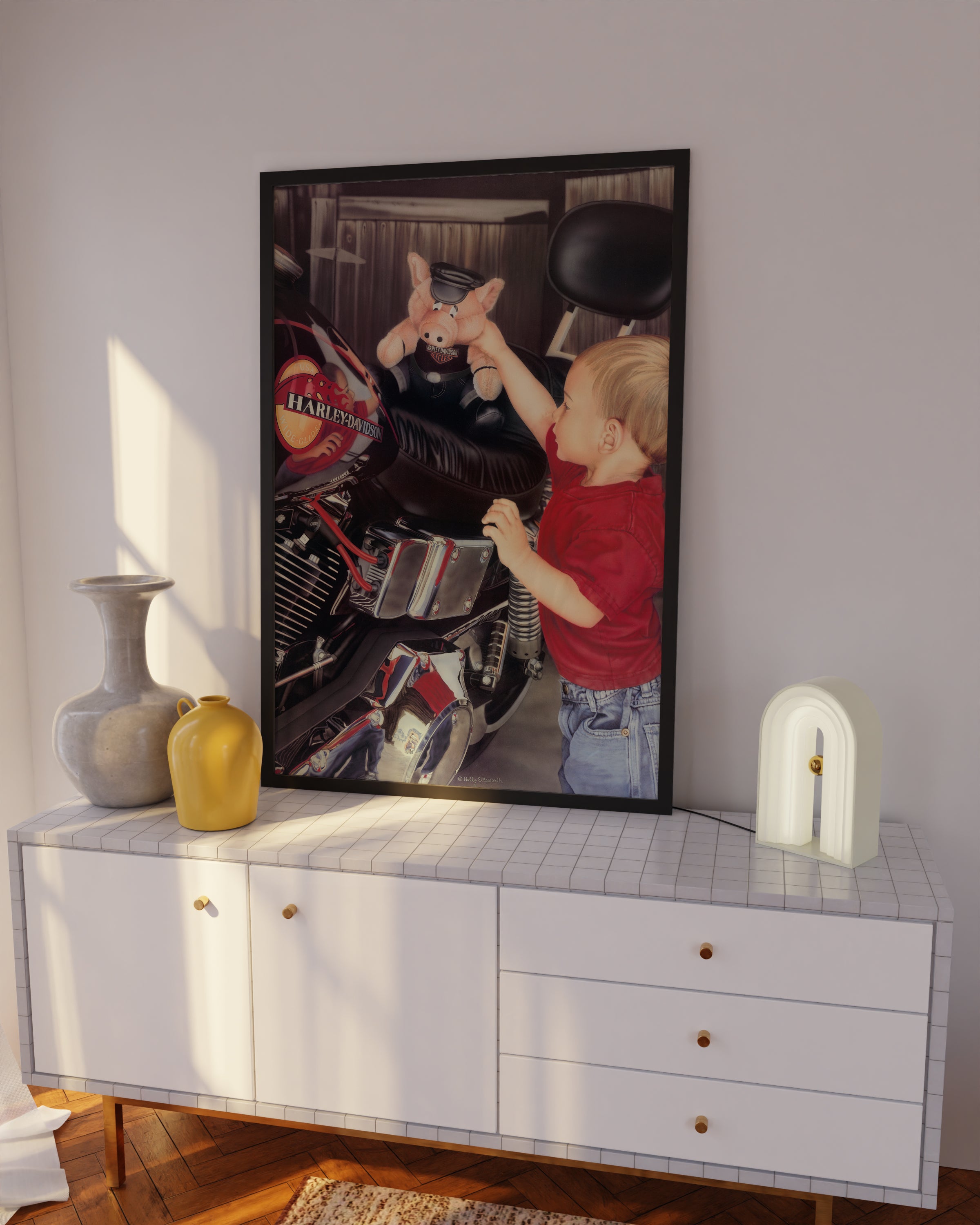 Harley Davidson Painting | Harley Art | Harley Davidson Wall Art | Harley Davidson Posters