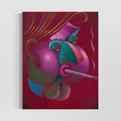 Hazy Daze art print by Del Park