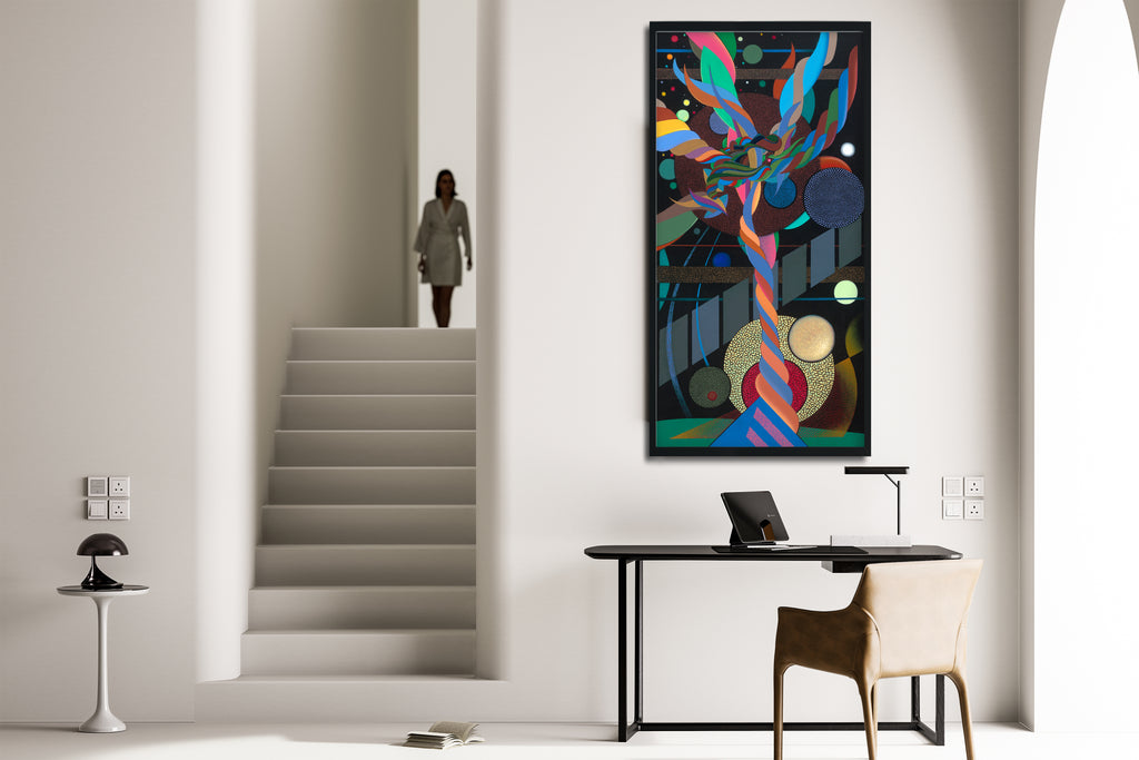 Colorful Abstract Art | Modern Abstract Paintings | Unique Paintings | Rare Paintings