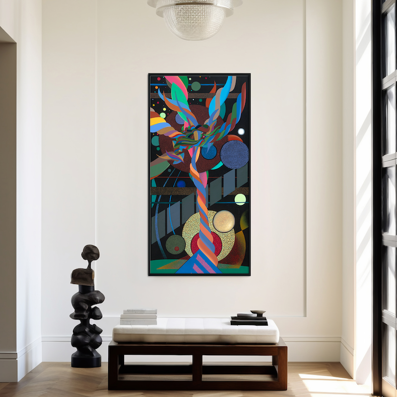 Colorful Abstract Art | Modern Geometric Abstract Art | Abstract Color Art | Cool Paintings