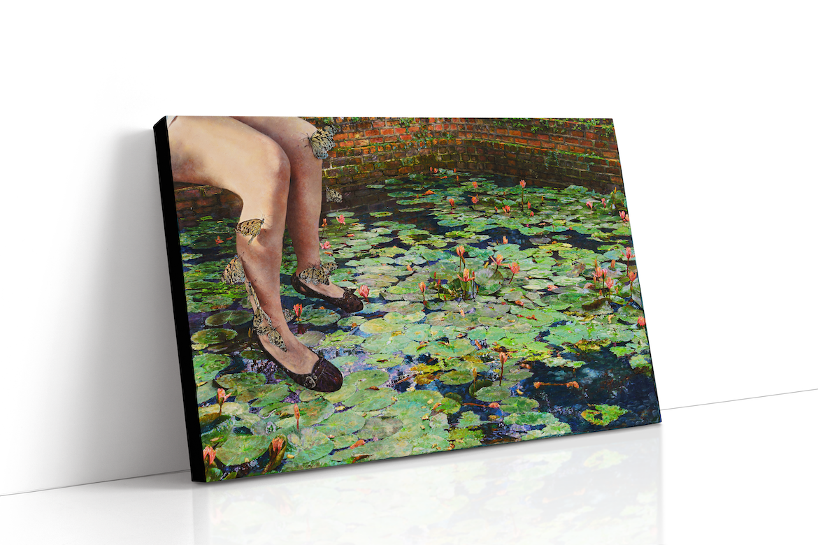 "My Pond" on Canvas