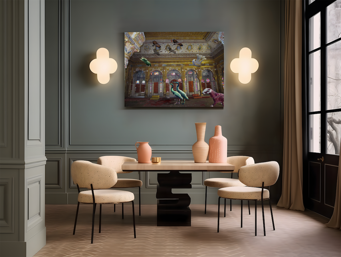 "My Throne Room" on Canvas