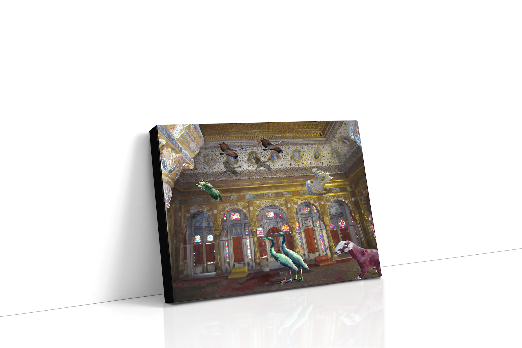 "My Throne Room" on Canvas