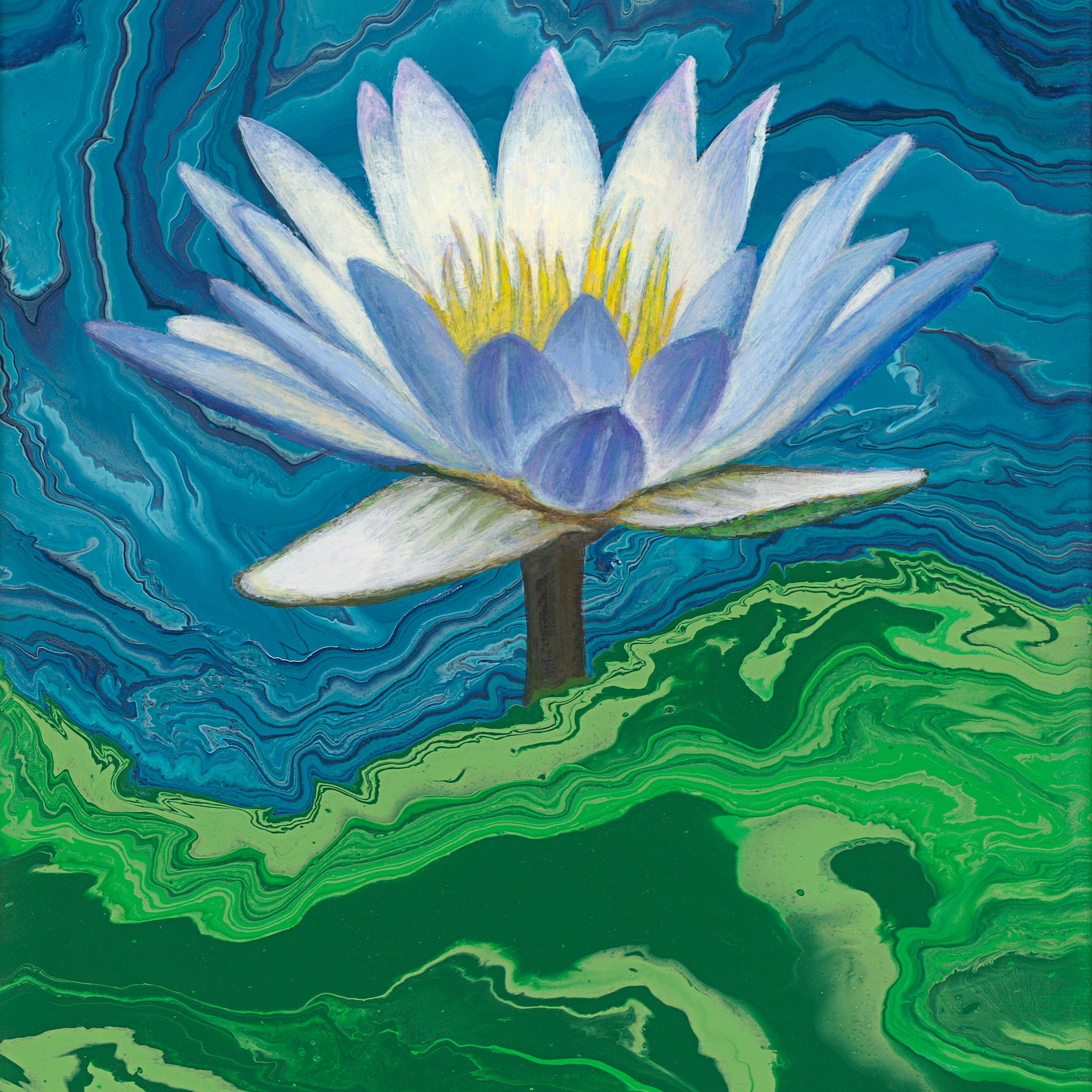 Lotus Art | Lotus Painting | Lotus Flower Art | Lotus Flower Painting | Lotus Artwork