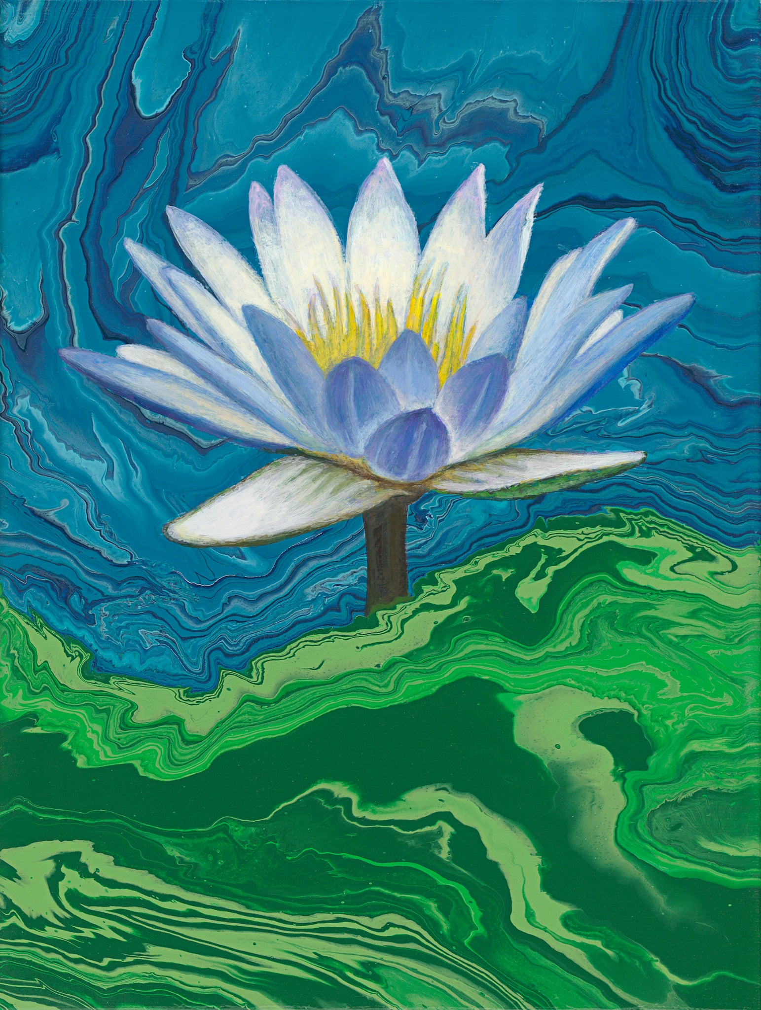 Lotus Art | Lotus Painting | Lotus Flower Art | Lotus Flower Painting | Lotus Artwork