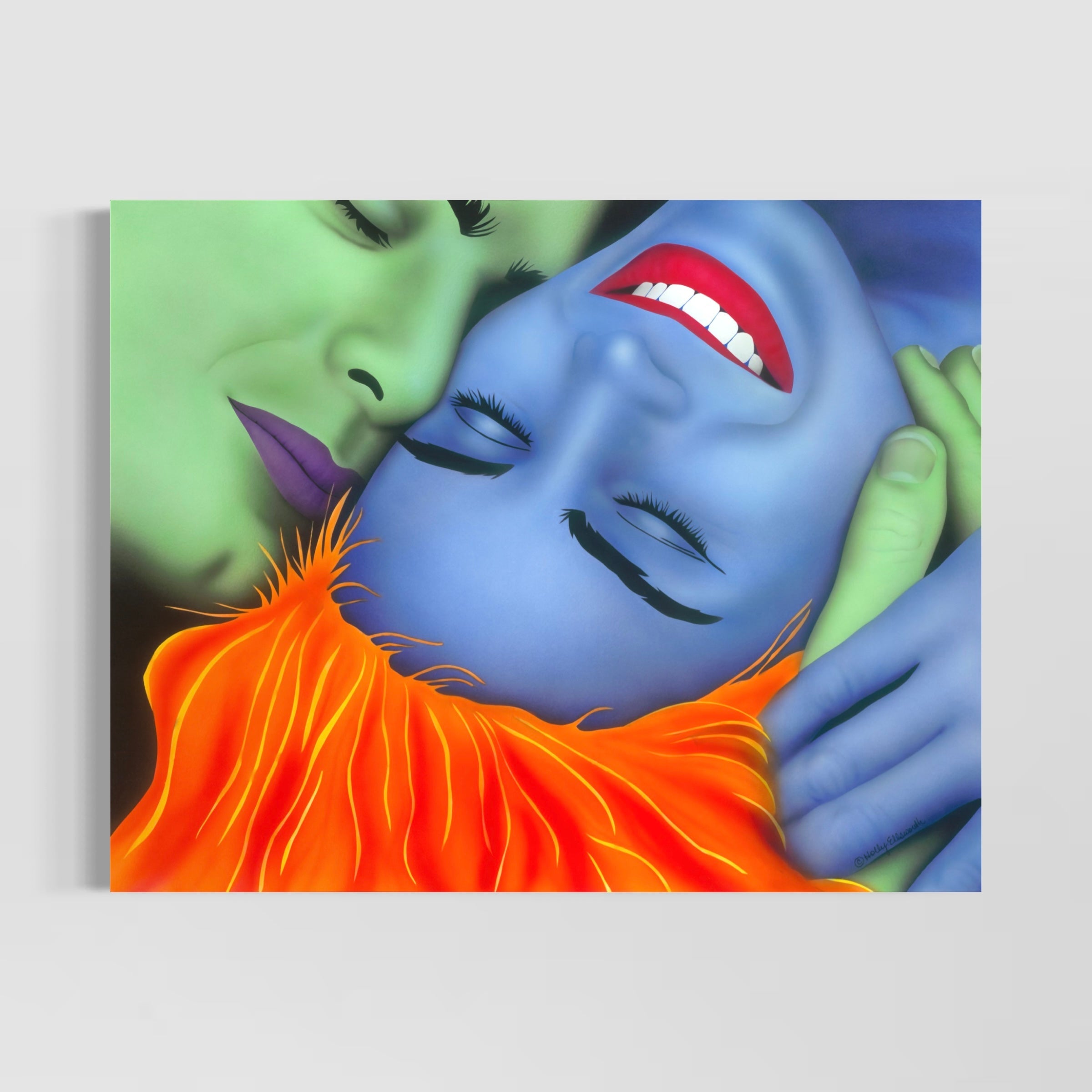 Opposites Attract Unframed