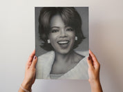 Oprah Winfrey Art | Oprah Poster | Oprah Winfrey Painting | Oprah Painting | Oprah Art