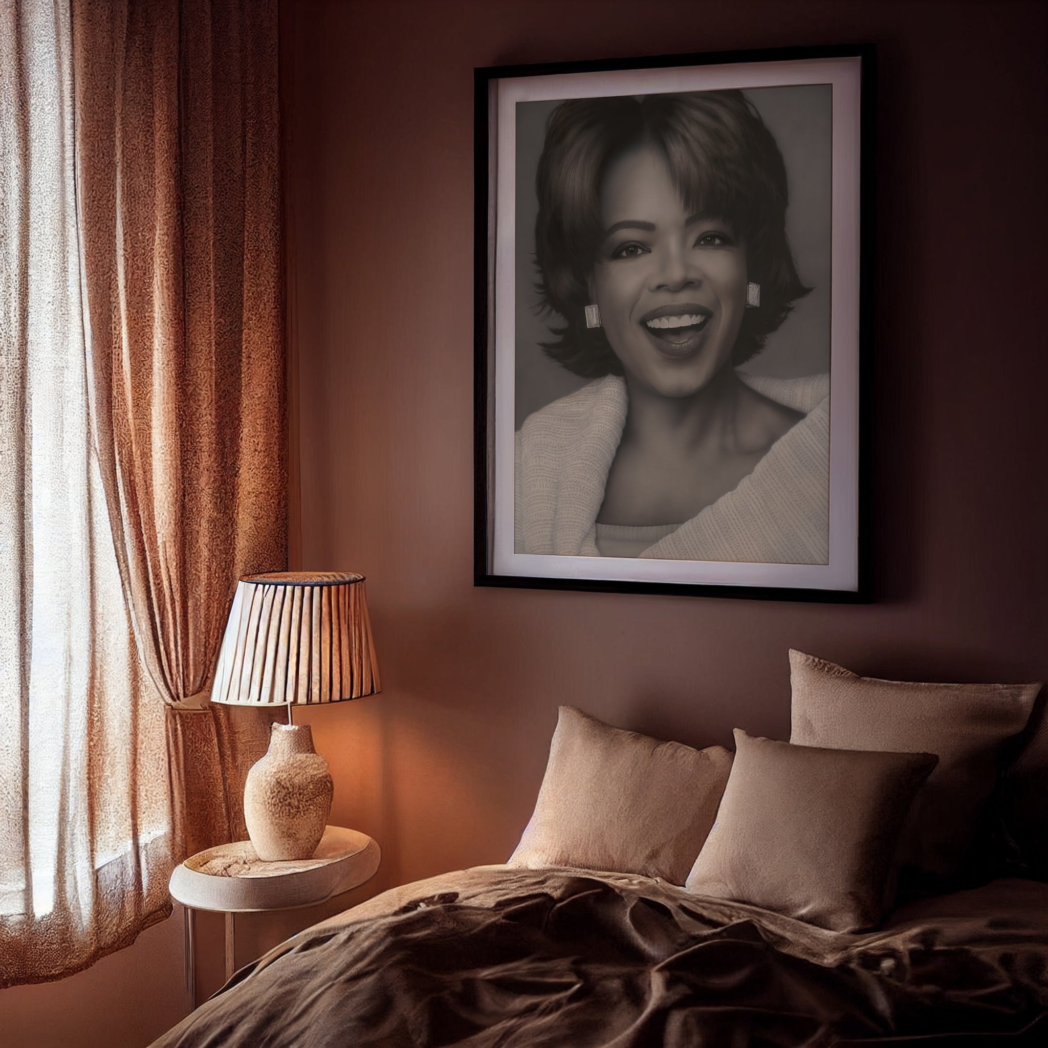 Oprah Poster | Oprah Winfrey Painting | Oprah Winfrey Art | Oprah Painting | Oprah Art