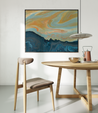 Calming Paintings | Organic Modern Wall Art | Cool Paintings | Calming Art | Swirl Art