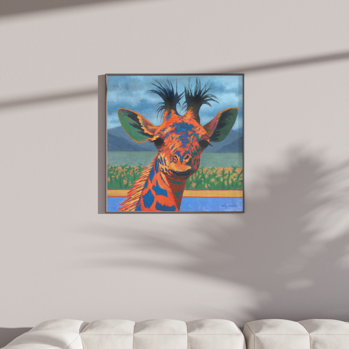 Paintings of a Giraffe | Giraffe Wall Art | Giraffe Art | Giraffe Painting | Giraffe Paintings