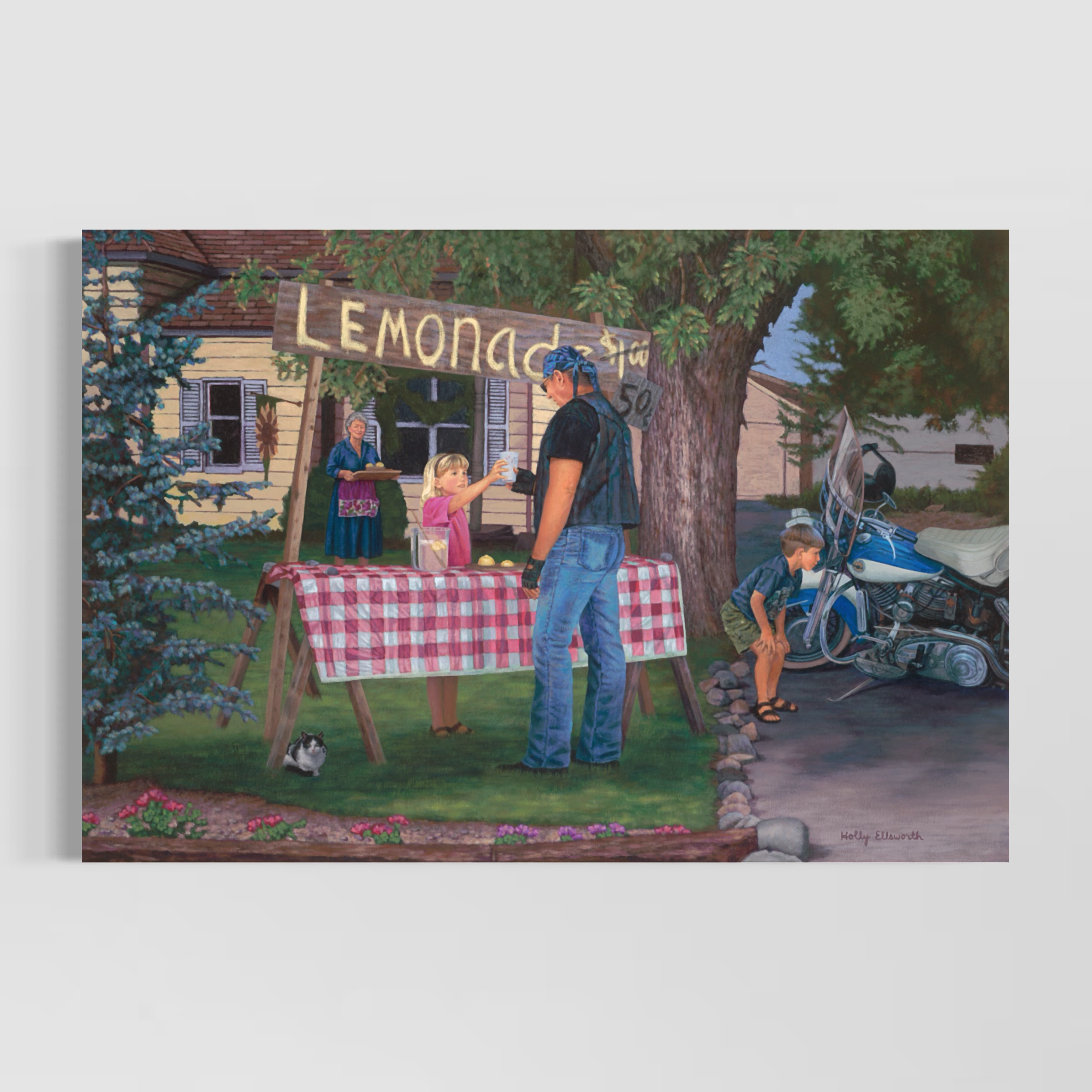Pit Stop Unframed