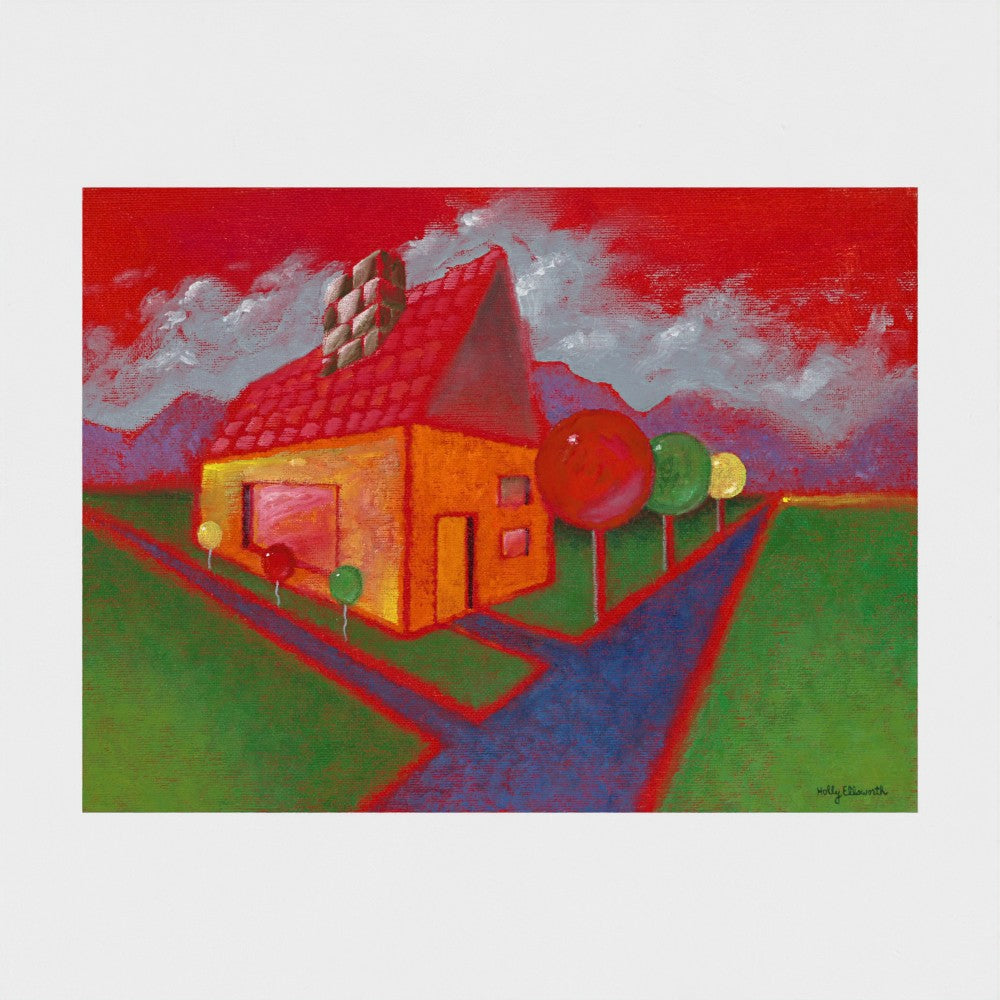 Lollipop Lane Paper Print