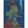 Smoker Artwork | Smoking Paintings | Smoking Art | Woman Smoking Art | Smoking Painting